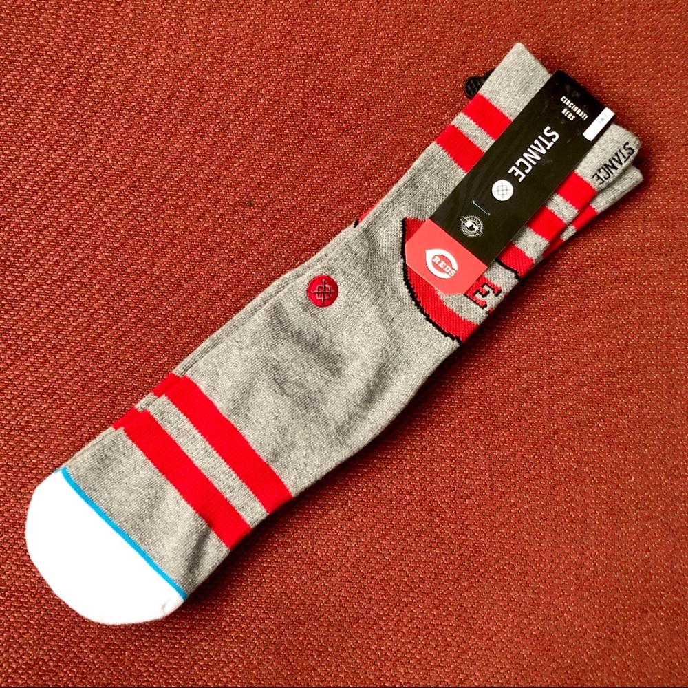 MLB Cincinnati Reds Stance Socks